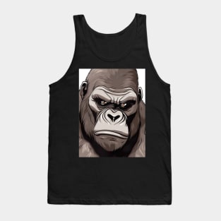 Alpha Animal Powerful Gorilla - Anime Wallpaper Tank Top